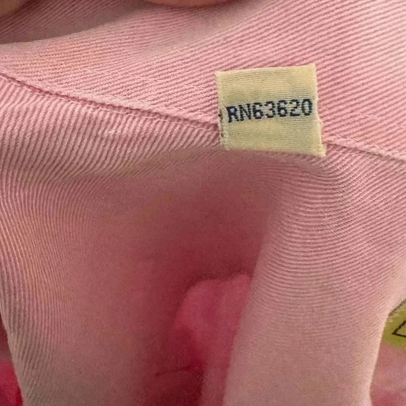 GORGEOUS Paul Stuart mens XLL pink button up casual cotton shirt EUC - Picture 15 of 15